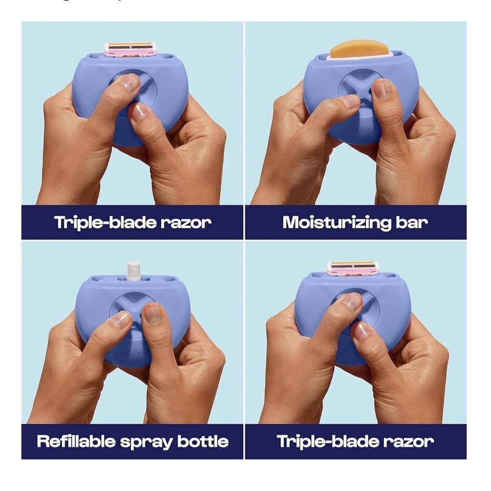 Women’s All-in-One Razor + Refill Alleyoop - Picture 3 of 6